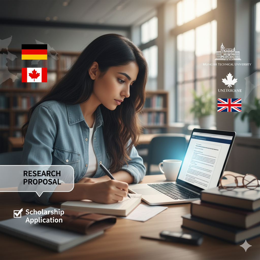 ساختار Research Proposal برای دانشگاه‌های آلمان
