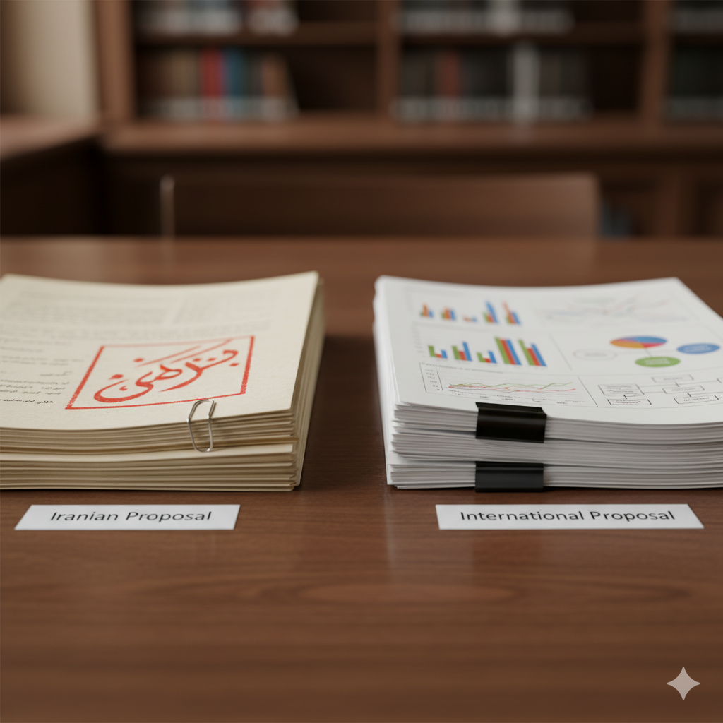 ساختار Research Proposal برای دانشگاه‌های آلمان